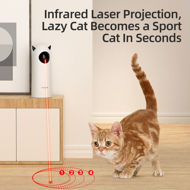 Smart Teasing Pet LED Laser Indoor Cat Toy