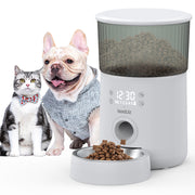 Automatic Feeder Food Dispenser Pet with Camera Support