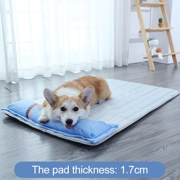 HOOPET Dog Bed Padded Cushion for Small Big Dogs Sleeping Beds and Houses for Cats Super Soft Durable Mattress Removable Pet Mat