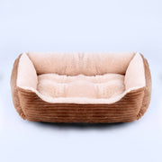 Bed for Pet Square Plush Kennel Sofa Bed Cushion